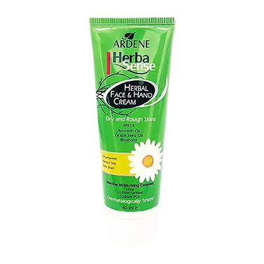 کرم گیاهی دست و صورت SPF15 تیوپی 40 میلی لیتر آردن هرباسنس